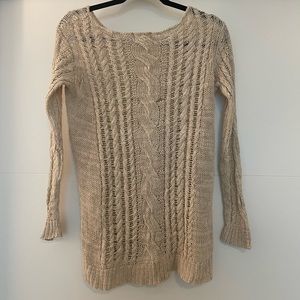 Ralph Lauren tan knit sweater